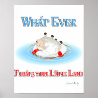 Was auch immer Ihr kleines Lamm schwimmt