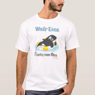 Was auch immer Ihr Orca Whale schwimmt T-Shirt