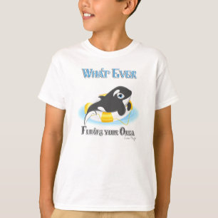 Was auch immer Ihr Orca Whale schwimmt T-Shirt
