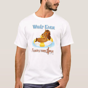 Was auch immer Ihr Pferd schwimmt 2 T-Shirt