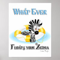Was auch immer Ihr Zebra schwimmt 3