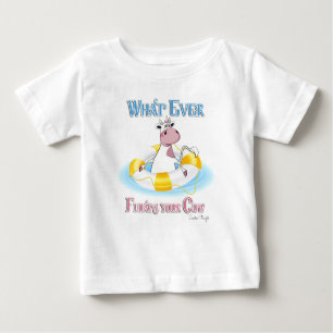 Was auch immer Ihre Kuh schwimmt 2 Baby T-shirt