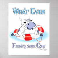 Was auch immer Ihre Kuh schwimmt 3