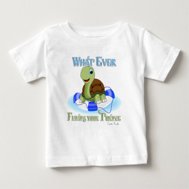 Was auch immer Ihre Schildkröte schweben 2 Baby T-shirt (Vorderseite)