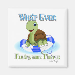 Was auch immer Ihre Schildkröte schweben 2 Magnet