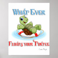Was auch immer Ihre Schildkröte schwimmt