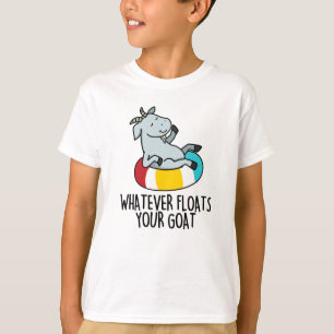 Was auch immer Ihre Ziege Funny Animal Pun schwimm T-Shirt