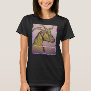was auch immer Ihre Ziege schwimmt T-Shirt