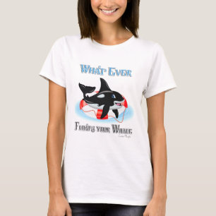 Was auch immer Ihren Wal schweben 2 T-Shirt