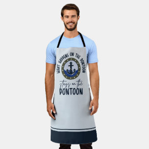 Was auf dem Steg bleibe Schürze