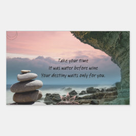 Was auf der Aufkleber wartet