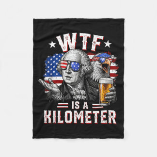 Was auf Erden ist ein Kilometer Lustiger 4. Juli U Fleecedecke
