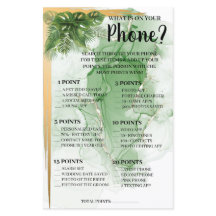 Was auf Ihrem Handy Tropical Shower Game Card Fl