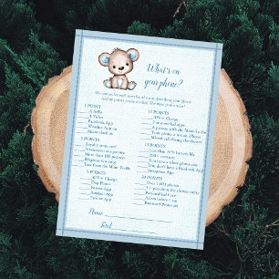 Was auf Ihrer Niedlichen braunen Bärenkarte Einladung