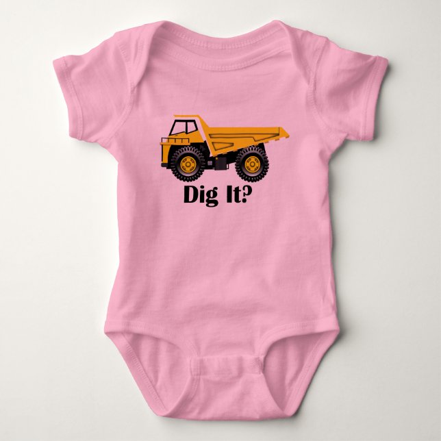 Was? - Baby Jersey Bodysuit  Strampler (Vorderseite)