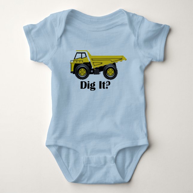 Was? - Baby Jersey Bodysuit  Strampler (Vorderseite)