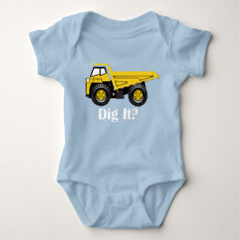 Was? -Baby Jersey Strampler