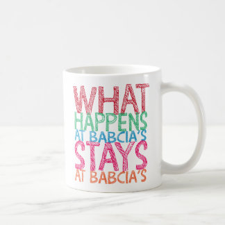 Was bei Babcias geschieht, bleibe bei Babcias Tasse