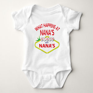 Was bei Nana geschieht, bleibe an Nanas T - Shirt