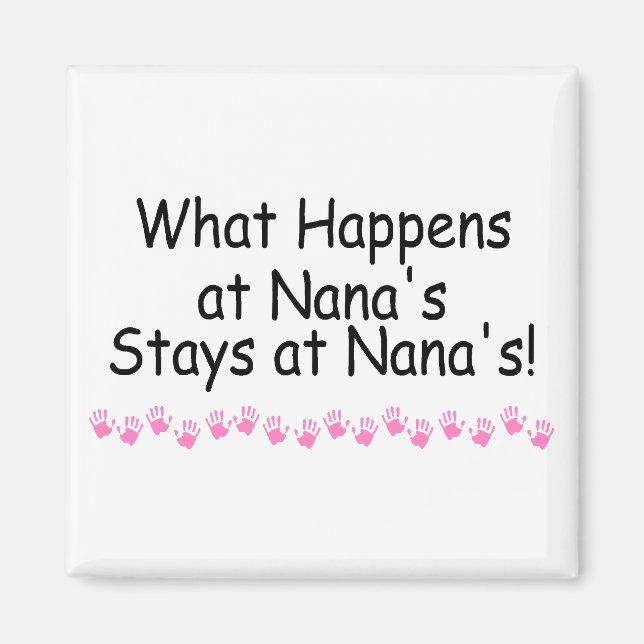 Was bei Nanas passiert, Bleibe bei Nanas Magnet (Vorne)