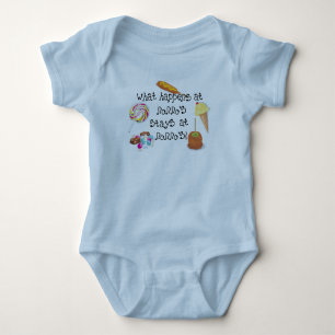 Was bei Nonnos geschieht, BLEIBE bei Nonnos Baby Strampler