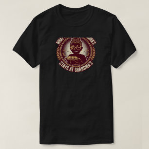 Was bei Oma passiert, bleibt bei Oma T-Shirt
