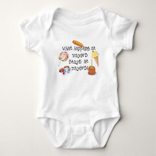 Was bei Zaydes geschieht, BLEIBE bei Zaydes Baby Strampler