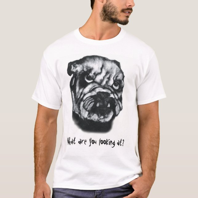 Was betrachten Sie? T-Shirt (Vorderseite)