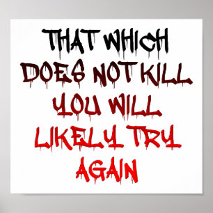 Was bringt dich nicht zum Witzbold Poster