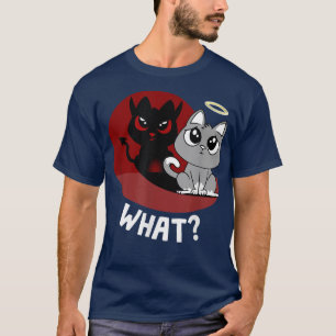 Was Cat Funny Cat Lover Bad Kitty Kitten Cat  T-Shirt
