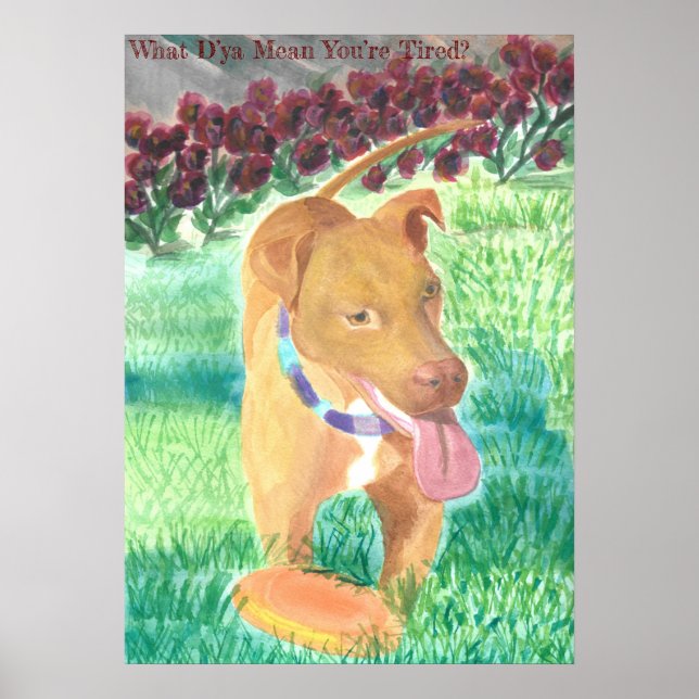 Was D’ya Gemein Sie sind müde? Poster (Vorne)