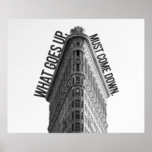 Was dabei herauskommt, muss ein Börsenplakat sein Poster