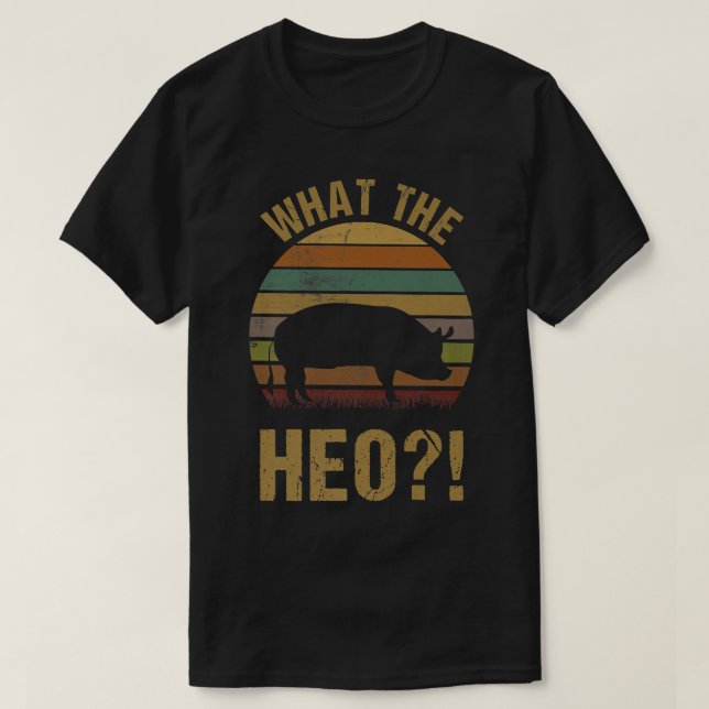 Was das Heo Funny Vietnamese Viet Asian Pig Pub V T-Shirt (Design vorne)