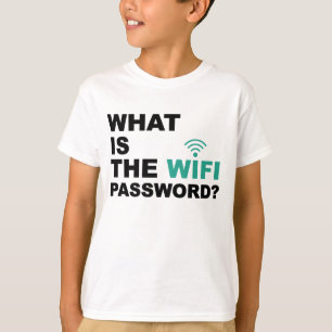 Was das lustige WIFI-Passwort ist T-Shirt