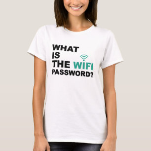 Was das lustige WIFI-Passwort ist T-Shirt