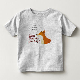 Was den Fox tut, lustigen T - Shirt zu sagen