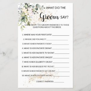 Was der Bräutigam über ihr Kräuter- und Grünzeug-S Flyer