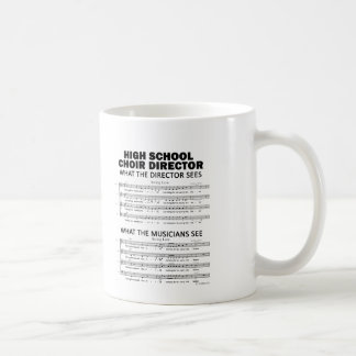 Was der Chor der High School sieht Kaffeetasse