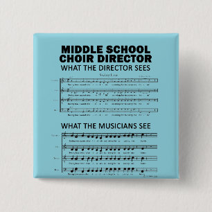 Was der Chor der Mittelschule sieht Button