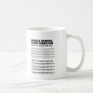 Was der Chor der Mittelschule sieht Tasse