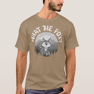 Was der Fox Lover, ein lustiges Tier für Männer Fr T-Shirt