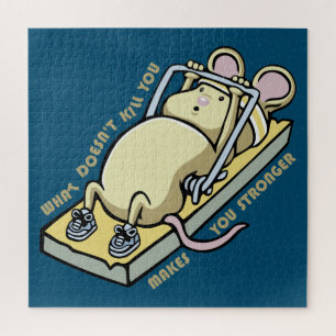 Was dich nicht umbringt, macht dich stärker puzzle