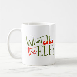 Was die Elf-Funny-Weihnachten-Tasse Kaffeetasse