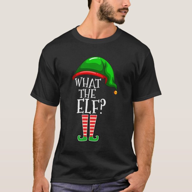 Was die Elf-Gruppe für Familienweihnachtsgeschenk  T-Shirt (Vorderseite)