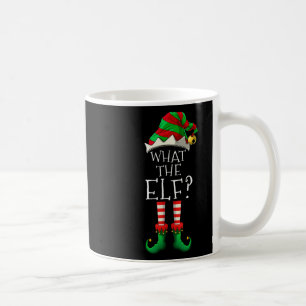 Was die Elf Weihnachts-Familie Matching Group Spaß Kaffeetasse