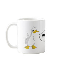 WAS DIE ENTE?! Kaffee-Tasse