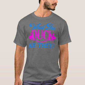 Was die Ente sind, die beide Geschlechter zeigen T-Shirt