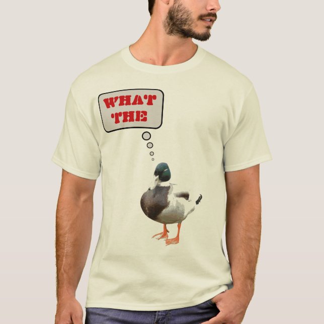 Was die Ente T-Shirt (Vorderseite)