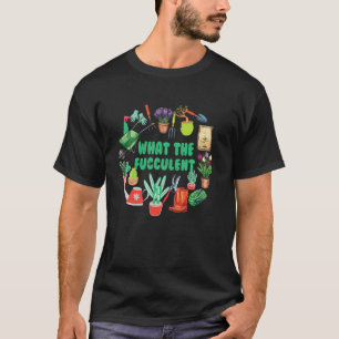 Was Die Fucculent Vintage Kaktus Sukkulenten Garde T-Shirt