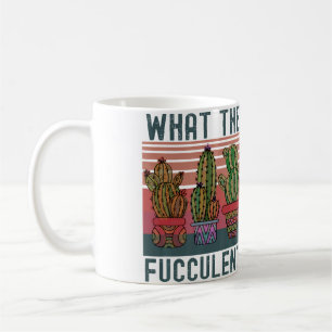 Was Die Fucculent Vintage-Kaktuspflanzen Gartenarb Kaffeetasse